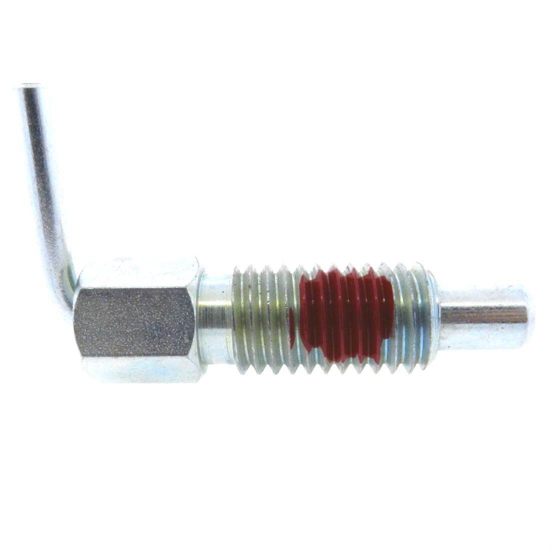 LHandle Non Locking Nose Retractable Plunger with Nylon Patch , Retractable Plungers